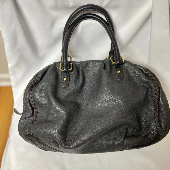 MCM Black Leather Women's Bag, EUC, COA, so soft, 13x9x4”, great interior - Picture 3 of 14